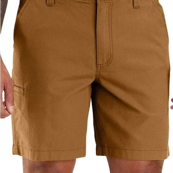 Carhartt Other - Carhartt Men's Rugged Flex Relaxed Fit Tan Colored Canvas Work Short 40 NWOT